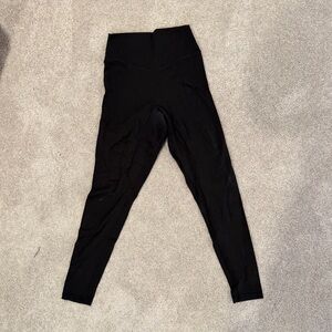 Vitality Cloud High-Waisted Black Leggings